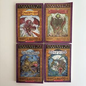 Dragons of Deltora Books 1-4 Emily Rodda  Complete Set PaperBack 1st Printing